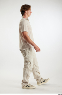 Lyle  1 beige cargo pants beige polo t shirt…